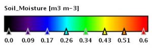 Soi moisture range (same for all the SMOS products)