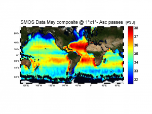 Global SMOS SSS MAP