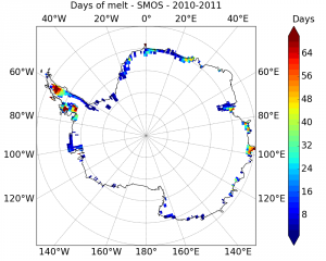 fig_melt_nbdays_smos_2010-2011