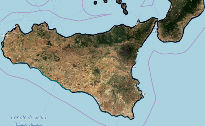 Sentinel-2 tiles, covering the Italian territory and processed by AUTOBAM.